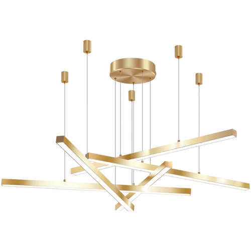 suspension en cuivre avec bande dorée pour décoration intérieure - vue 3 sur 14
