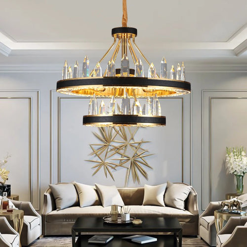 suspension en cristal transparent pour une décoration moderne - vue 5 sur 11