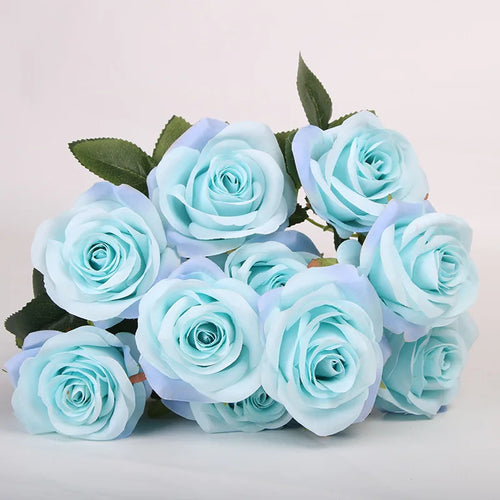 bouquet de roses artificielles pour mariage et décoration intérieure - vue 27 sur 27