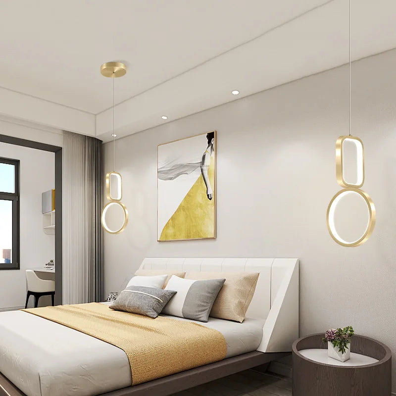 suspension led moderne pour un éclairage décoratif intérieur - vue 5 sur 10