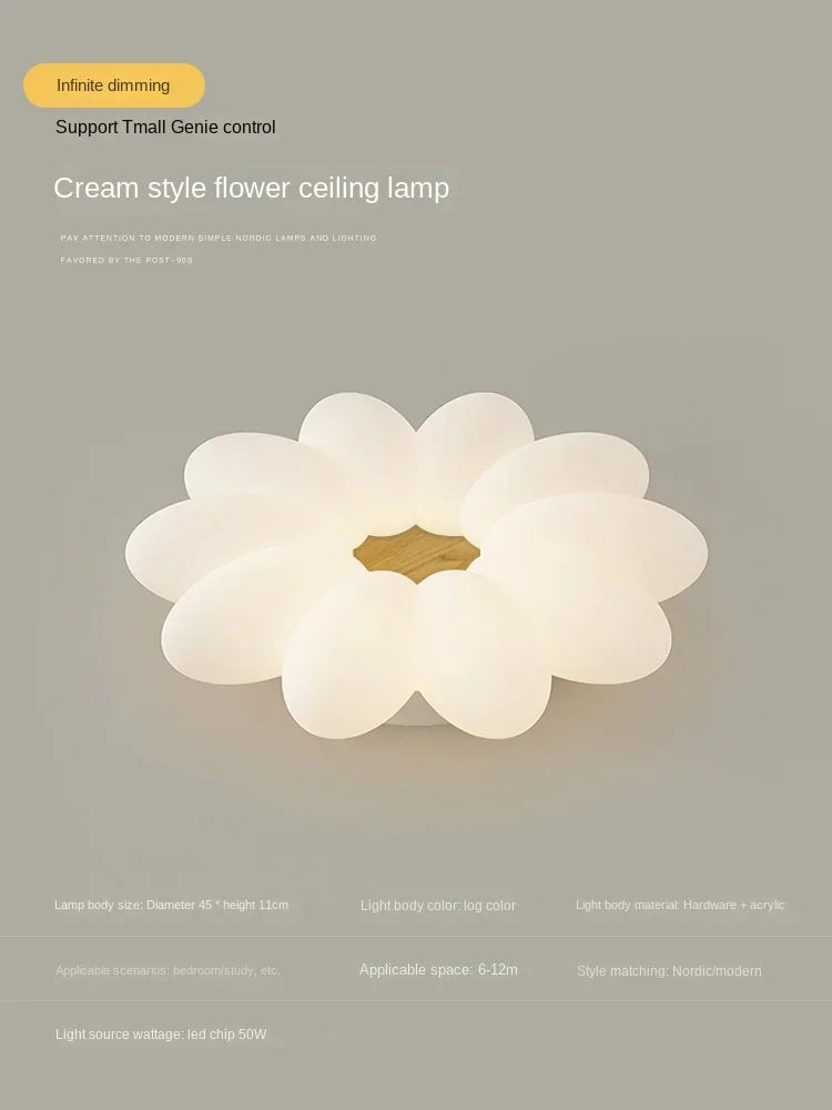 lustre créatif à pétales pour une ambiance chaleureuse et apaisante - vue 15 sur 24