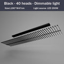 Lustre design LED en baguette lumineuse Bilbao