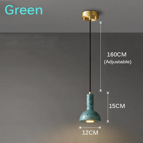 suspension rétro créative en forme de lampe de poche