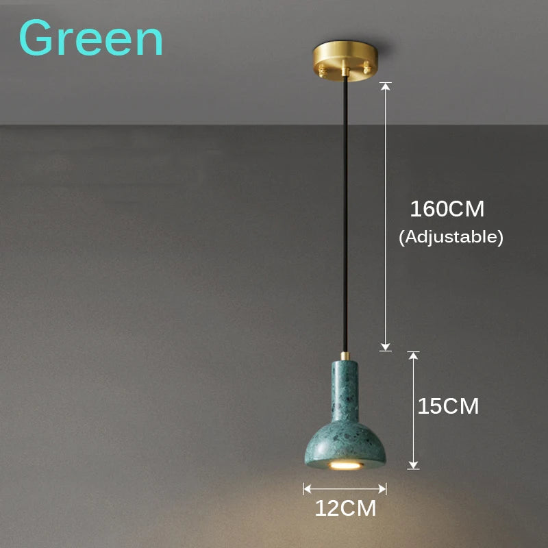 suspension rétro créative en forme de lampe de poche