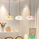 lustre plissé simple pour décoration intérieure éclairage doux