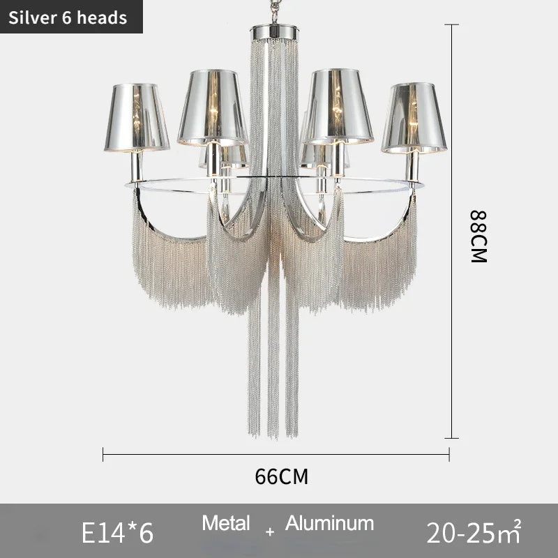 lustre de luxe moderne pour mariage avec lumières intégrées - vue 9 sur 14