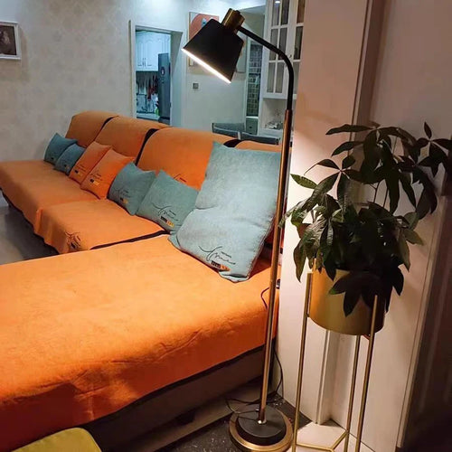 lampadaire nordique créatif avec interrupteur à pied décoratif - vue 5 sur 8