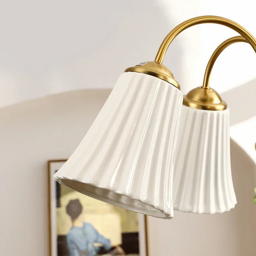 lustre en céramique style nordique moderne pour intérieur élégant - vue 6 sur 9