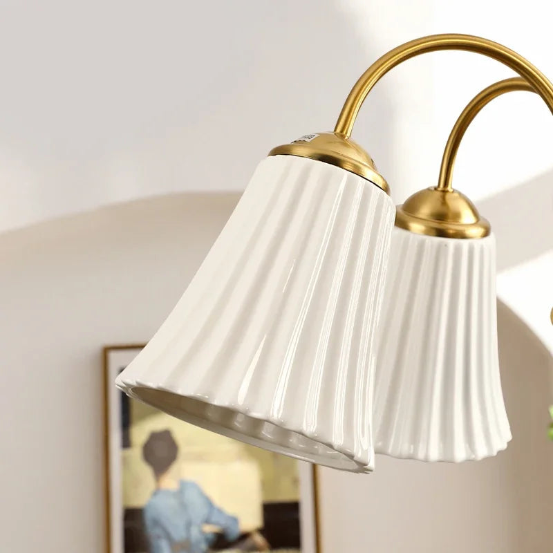 lustre en céramique style nordique moderne pour intérieur élégant - vue 5 sur 9
