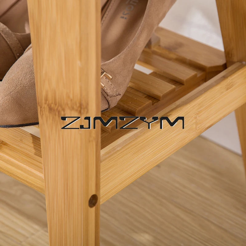 banc à chaussures européen multifonctionnel pour entrée - vue 3 sur 9
