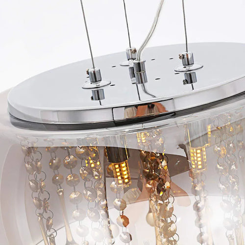 luminaire suspendu en cristal de luxe - vue 5 sur 5