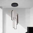 lustre moderne à led pour décoration créative en duplex