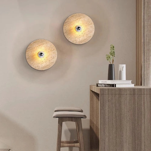 applique murale moderne en pierre naturelle pour espaces divers - vue 2 sur 7