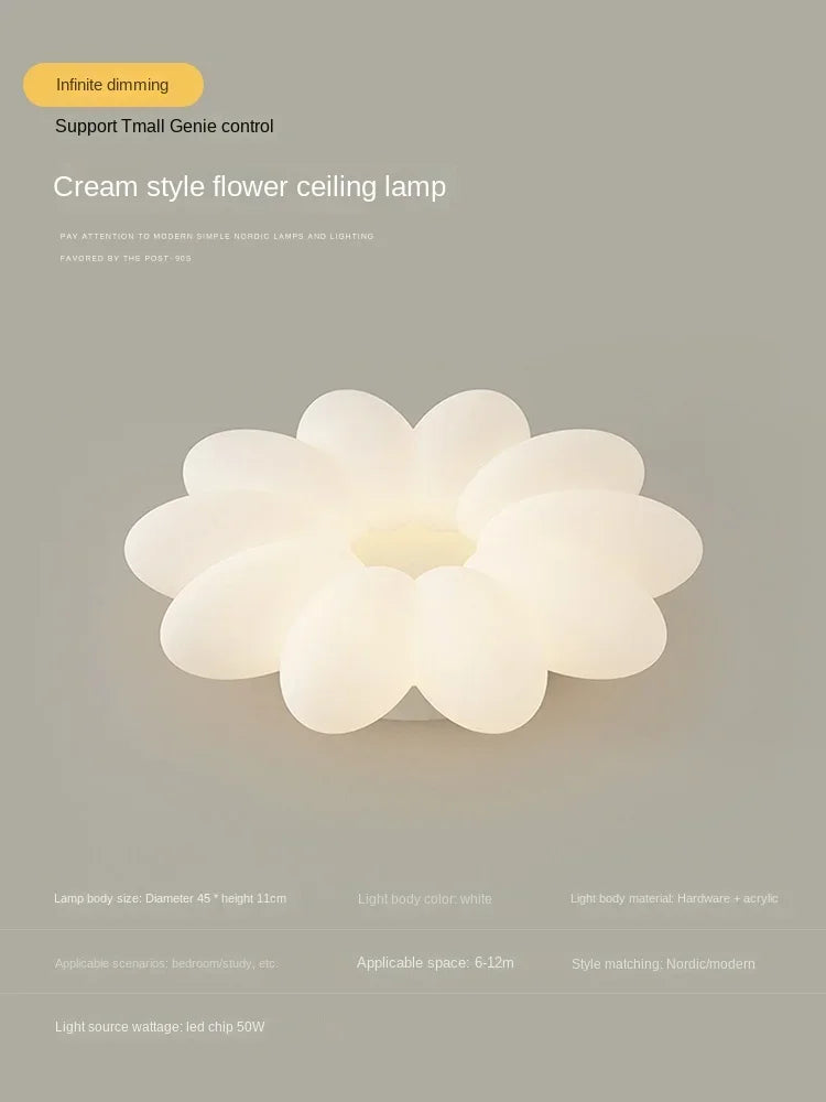 lustre créatif à pétales pour un éclairage chaleureux et apaisant - vue 18 sur 24