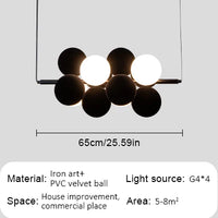 Abstracta – lustre LED à bulles
