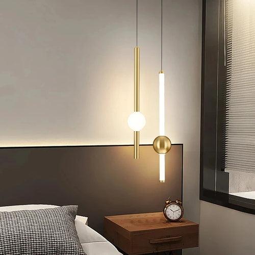 suspension led moderne pour éclairage intérieur créatif - vue 4 sur 19