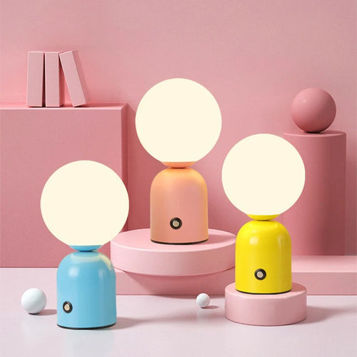 lampe de bureau led rechargeable pour éclairage décoration intérieure - vue 3 sur 10