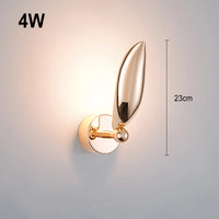 applique murale moderne led en forme de mouette créative