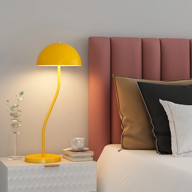 lampadaire nordique en verre avec abat-jour pour décoration intérieure - vue 4 sur 16