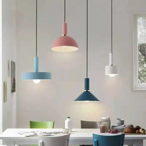 suspension artistique multicolore créative pour cafés et bars - vue 6 sur 20