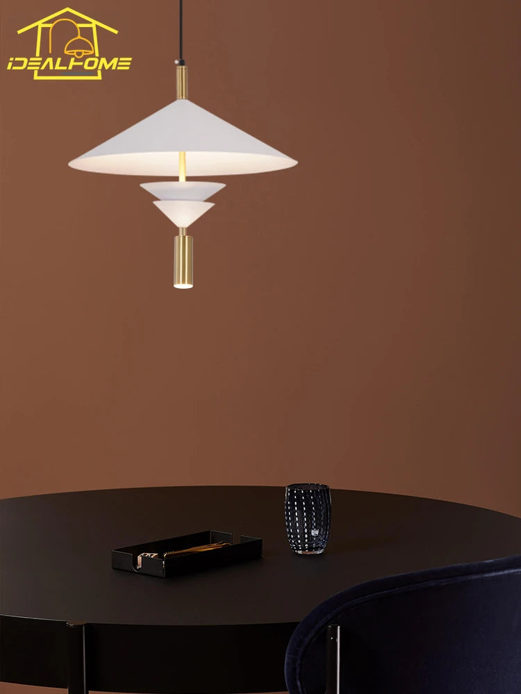 suspension moderne minimaliste et chaleureuse pour restaurants et bars - vue 5 sur 11