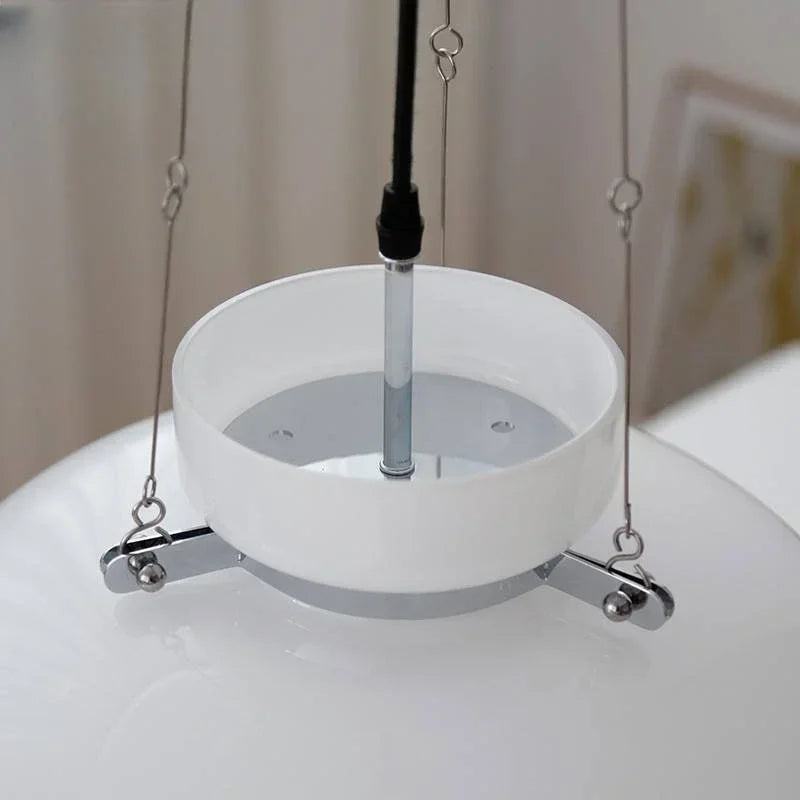 lustre en verre nordique pour décoration intérieur moderne - vue 6 sur 7