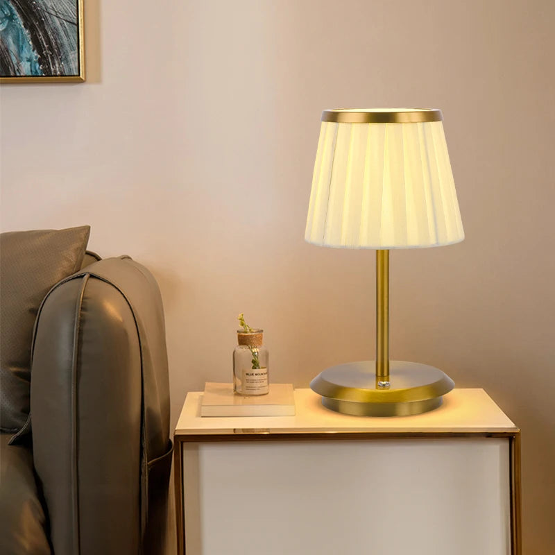 Abat-jour pour lampes en tissu - vue 4 sur 8