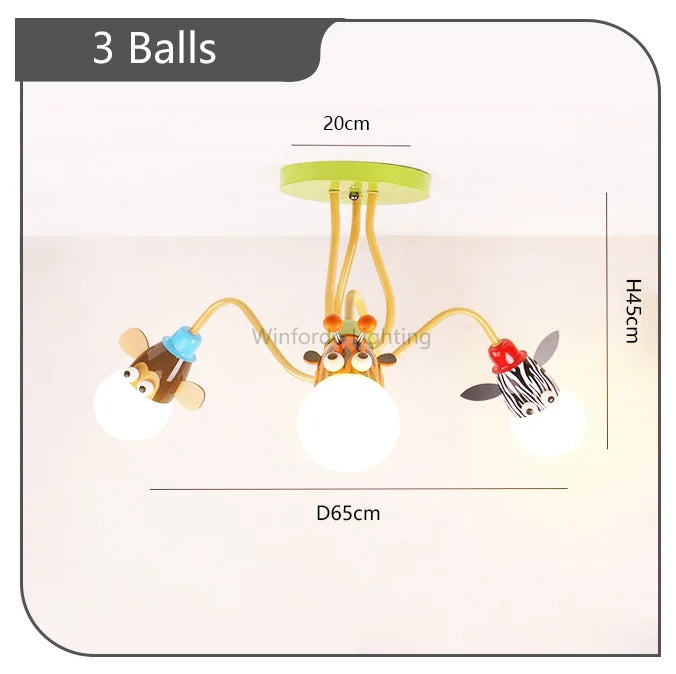 suspension moderne en forme de ballon pour enfants - vue 11 sur 12