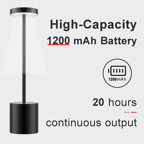 Lampe de table sans fil MEEROX - vue 10 sur 12