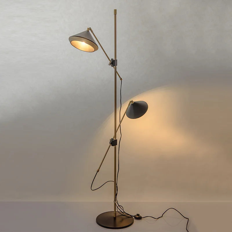lampadaire moderne de luxe angle réglable lumières décoratives personnalisées - vue 4 sur 7