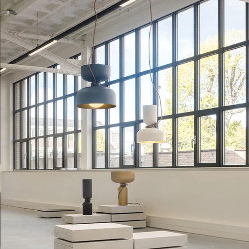 lustre led moderne design danois pour intérieur minimaliste - vue 3 sur 7