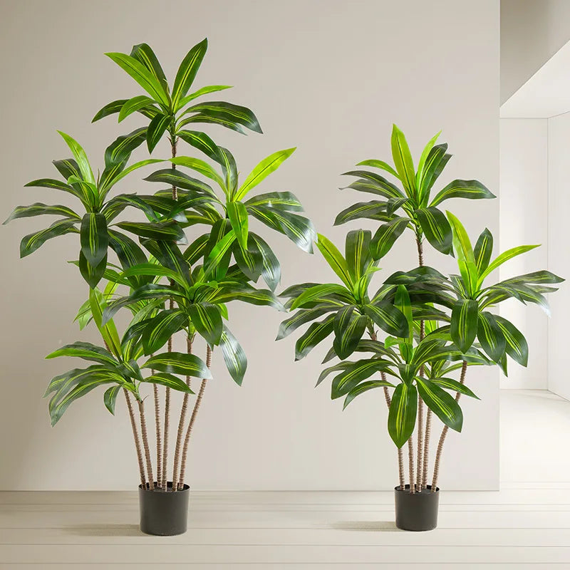 arbre artificiel en pot décoration intérieure verte bois brésilien - vue 1 sur 9