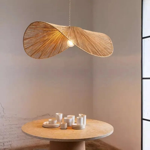 Lustre wabisabi japonaise faite à la main décorative - vue 3 sur 10