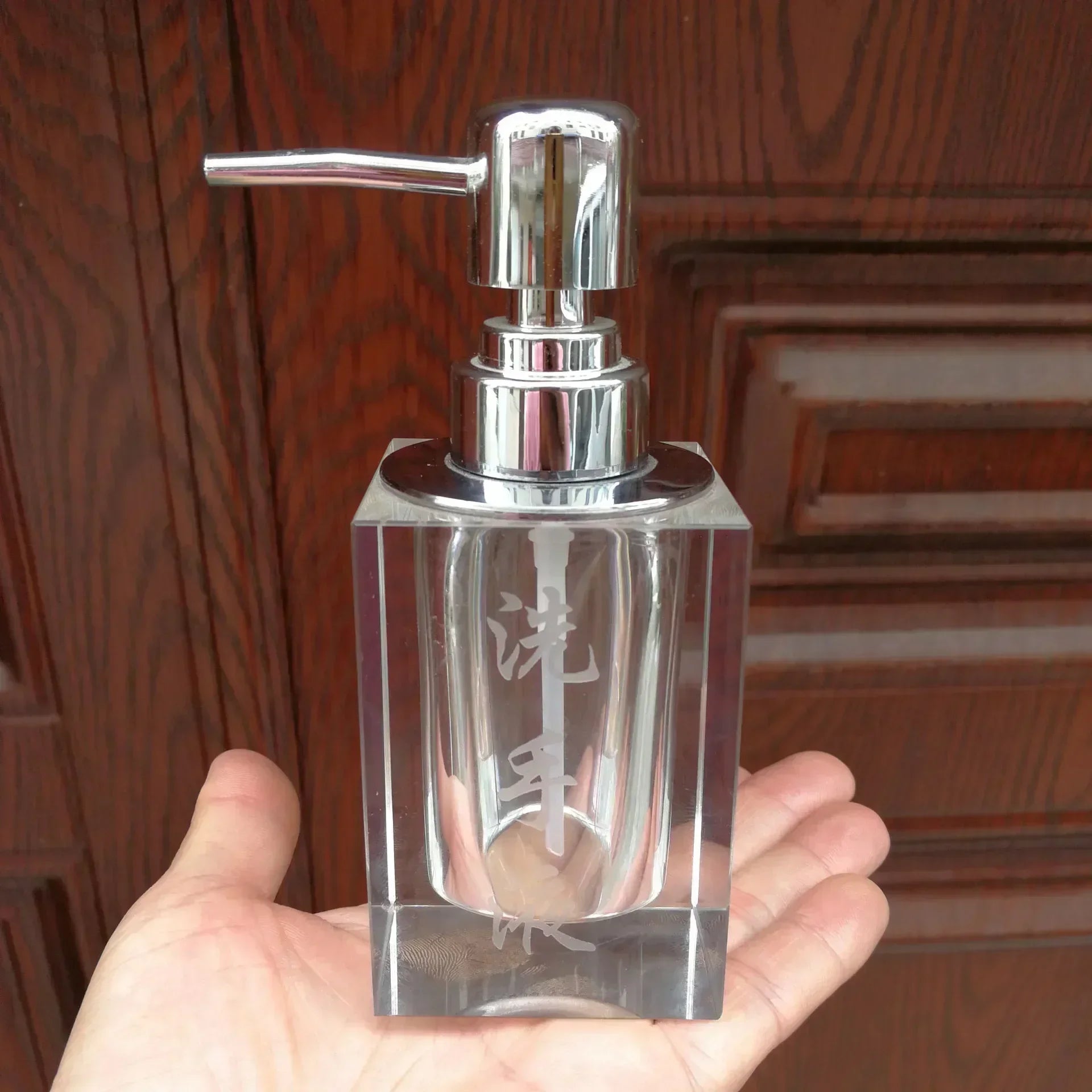 bouteille en verre pour désinfectant et distributeur de savon - vue 13 sur 29