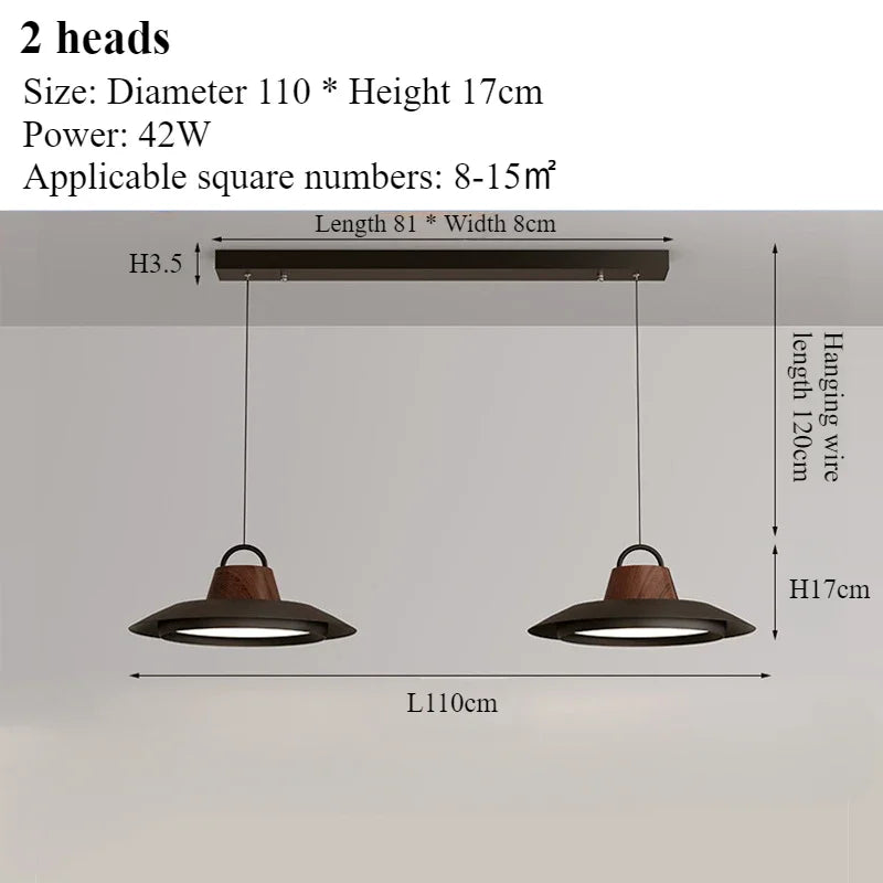 lustre moderne nordique créatif pour décoration intérieure avec lumières led - vue 13 sur 16
