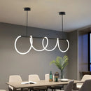 lustre design nordique à led intensité variable pour intérieur