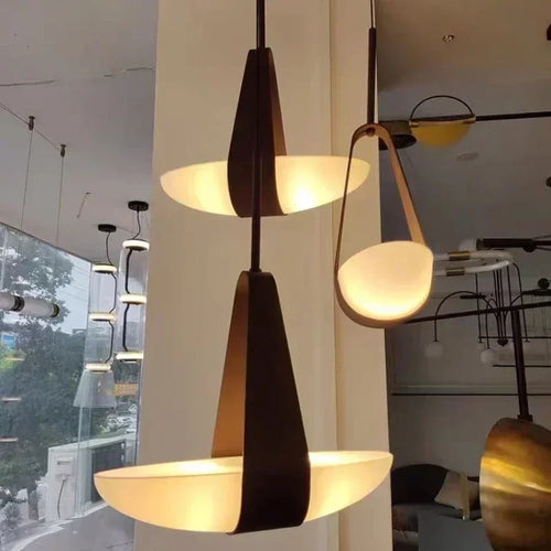 lustre nordique moderne créatif éclairage décoratif intérieur - vue 4 sur 8