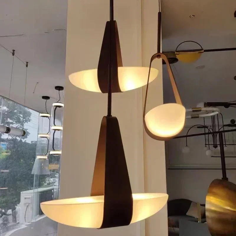 lustre nordique moderne créatif éclairage décoratif intérieur - vue 3 sur 8