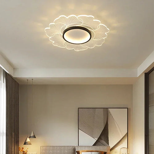 lustre moderne à leds pour décoration intérieure - vue 4 sur 12