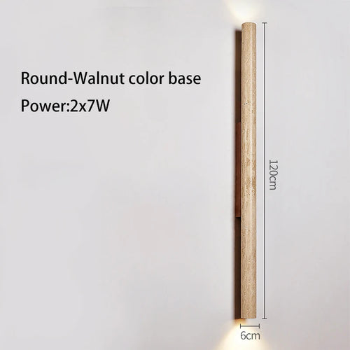 Applique murale longue Led en pierre - vue 21 sur 21