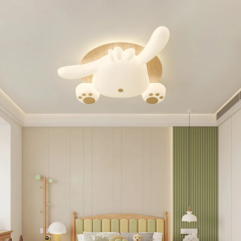 lustre moderne animal pour enfant en forme d'ours avec griffe - vue 1 sur 8