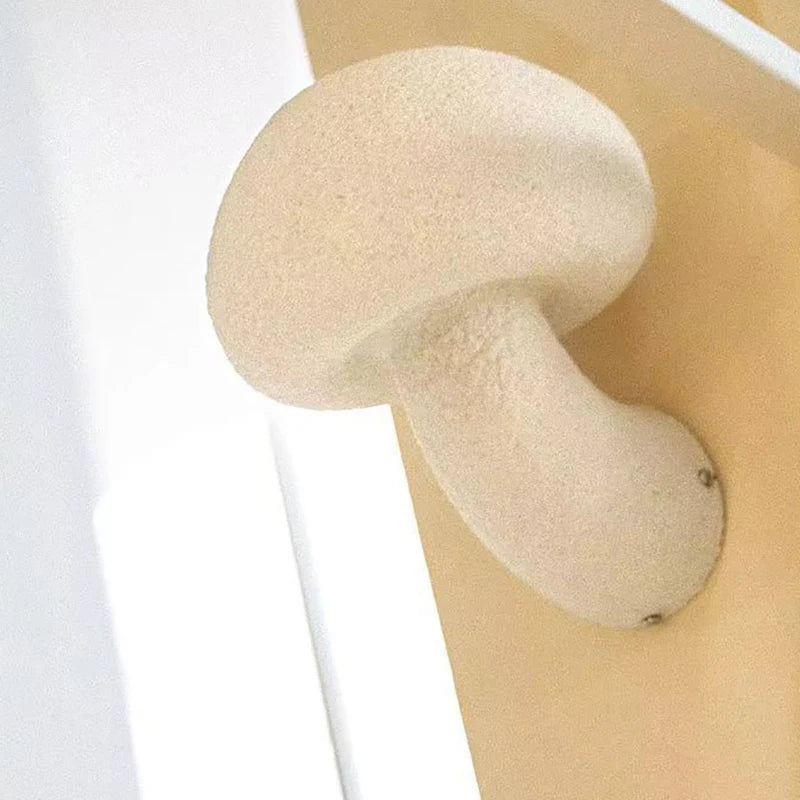 applique murale créative en résine en forme de champignon pour - vue 5 sur 6