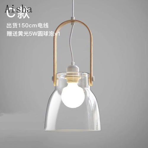 lustre en verre design pour décoration intérieure moderne - vue 7 sur 9