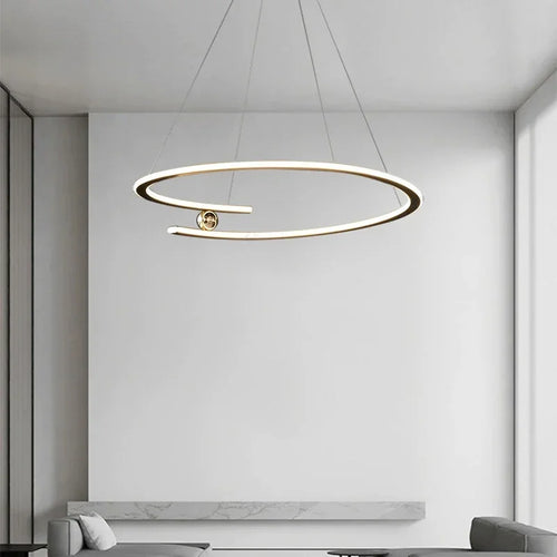 suspension LED design moderne luminaire décoratif d'intérieur - vue 4 sur 12