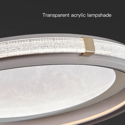 plafonnier led moderne pour intérieur design contemporain 2024 - vue 5 sur 8