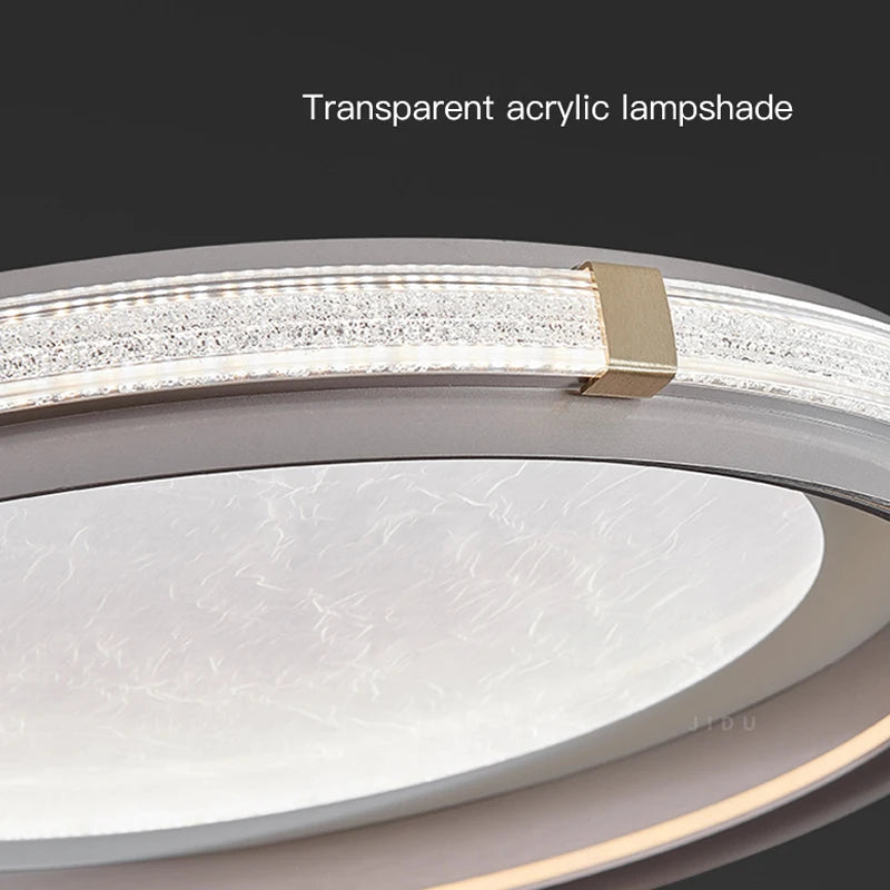 plafonnier led moderne pour intérieur design contemporain 2024 - vue 5 sur 8