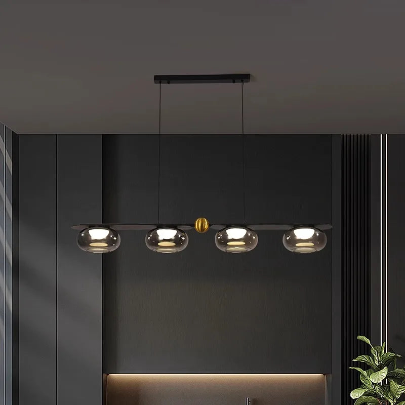 lustre nordique suspension éclairage intérieur pour salon - vue 5 sur 8