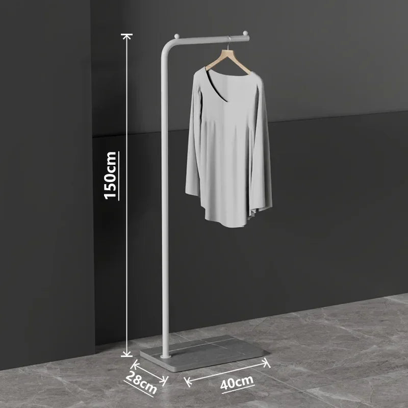 porte-vêtements nordique léger et moderne pour rangement élégant - vue 15 sur 41