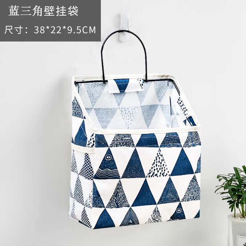 sac de rangement mural en tissu pour livres et magazines - vue 12 sur 12