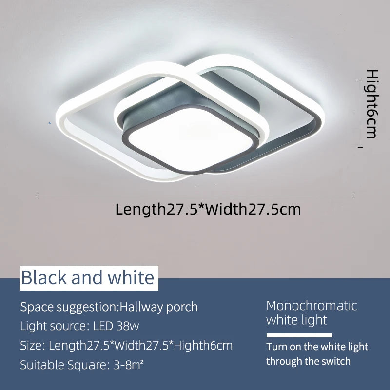 lustre moderne led pour intérieur design élégant et contemporain - vue 7 sur 8